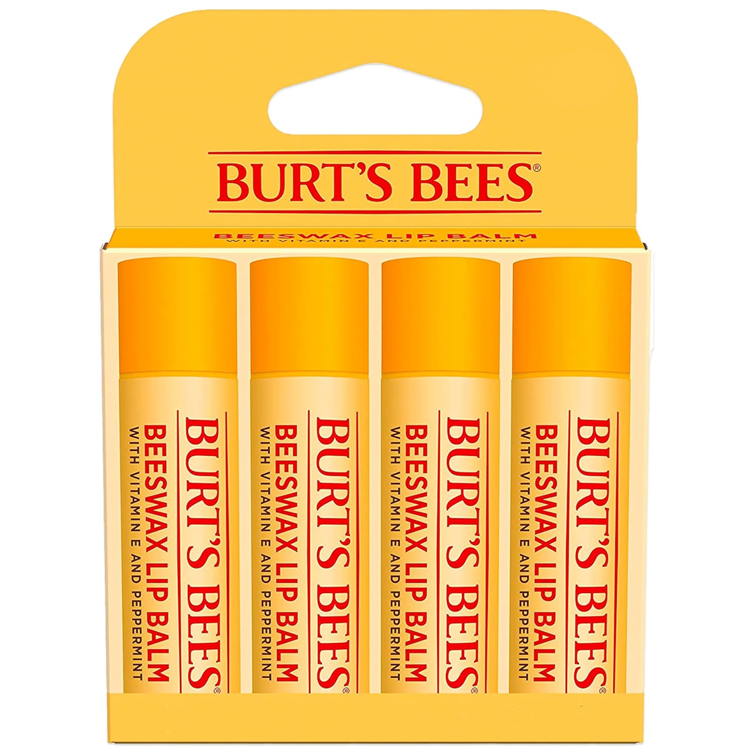 Burt's Bees Original Lip Balm (4-Pack)