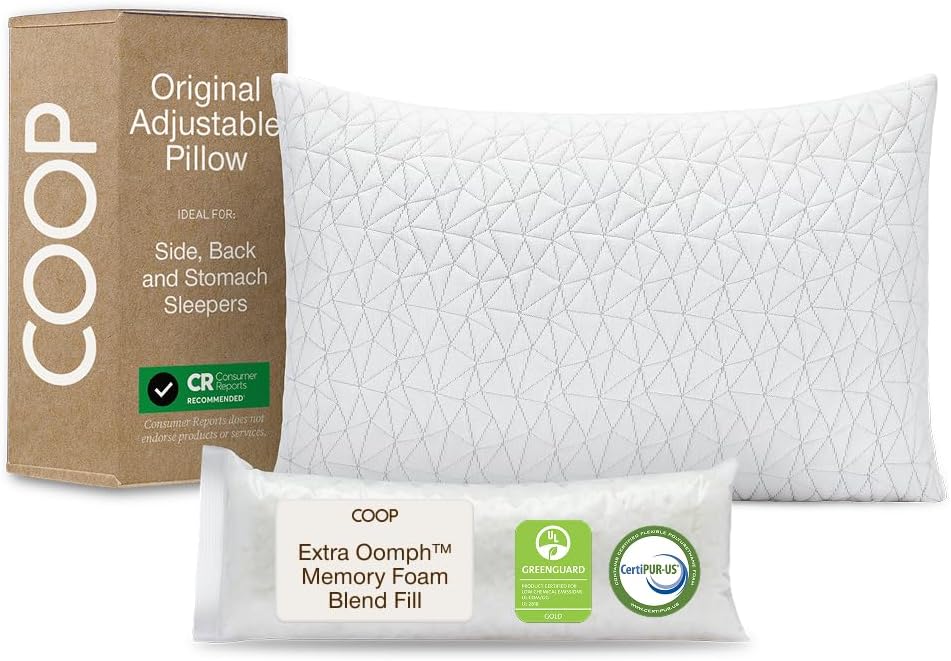 Coop Home Goods Original Adjustable Pillow (Queen)