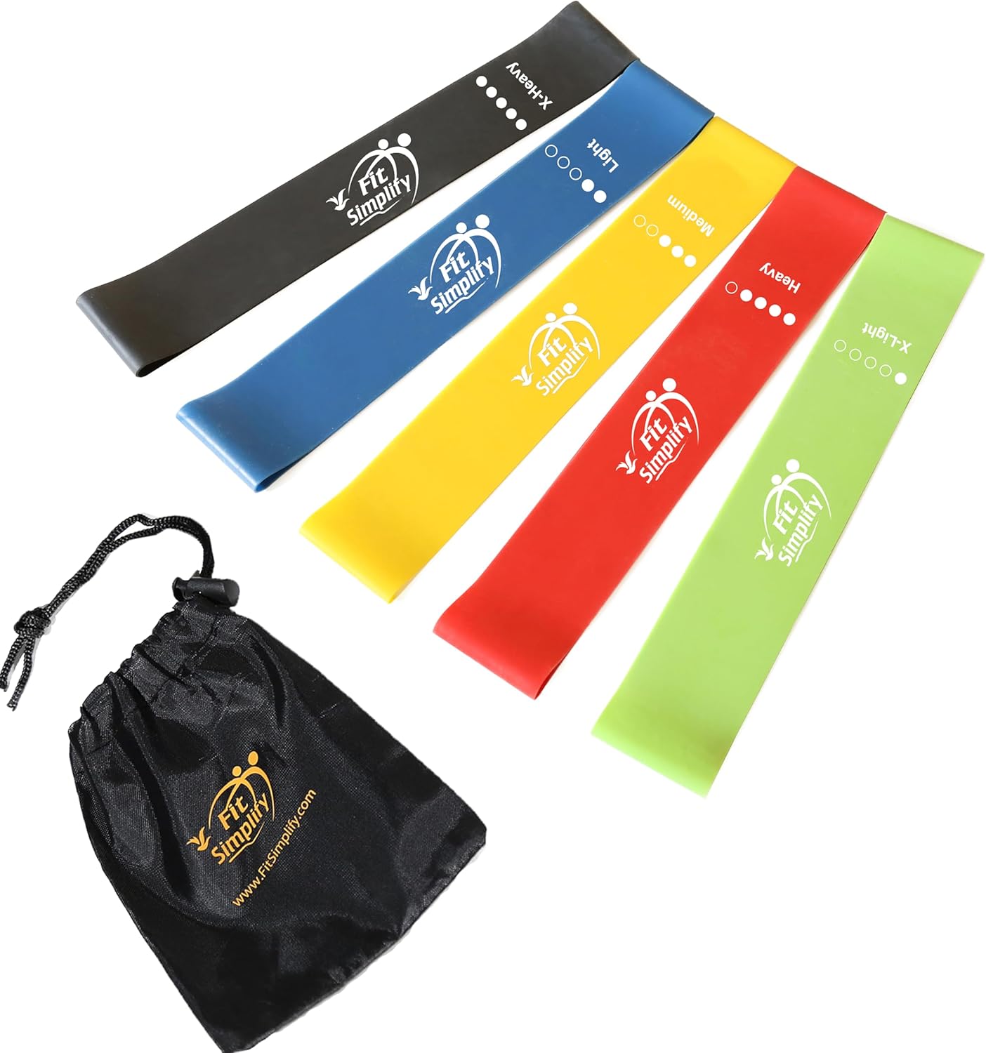 Fit Simplify Resistance Loop Bands (5-Pack)