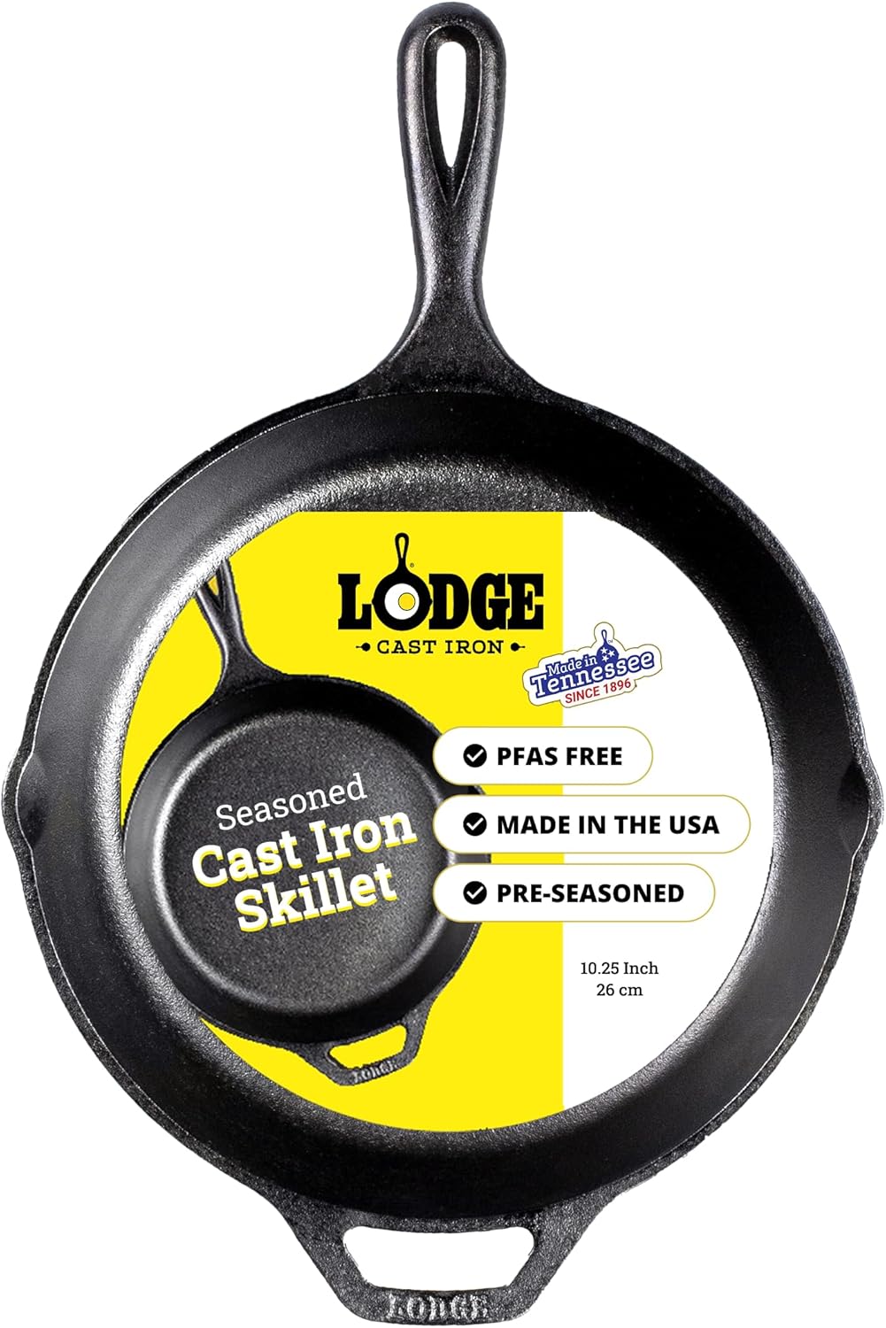 Lodge 12-Inch Cast Iron Skillet